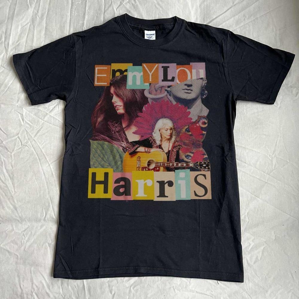 Emmylou Harris Unisex Black T-Shirt
